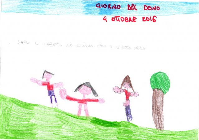 giorno del dono disegni infanzia primaria