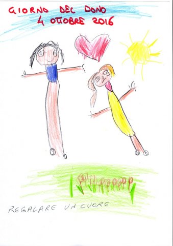 giorno del dono disegni infanzia primaria