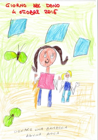 giorno del dono disegni infanzia primaria