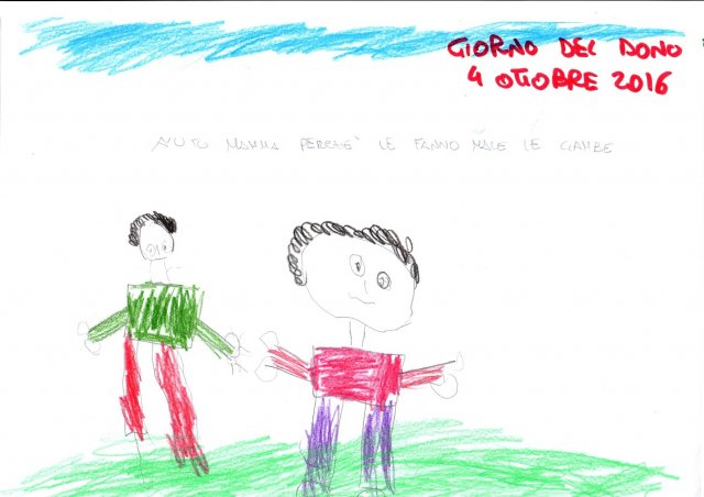 giorno del dono disegni infanzia primaria